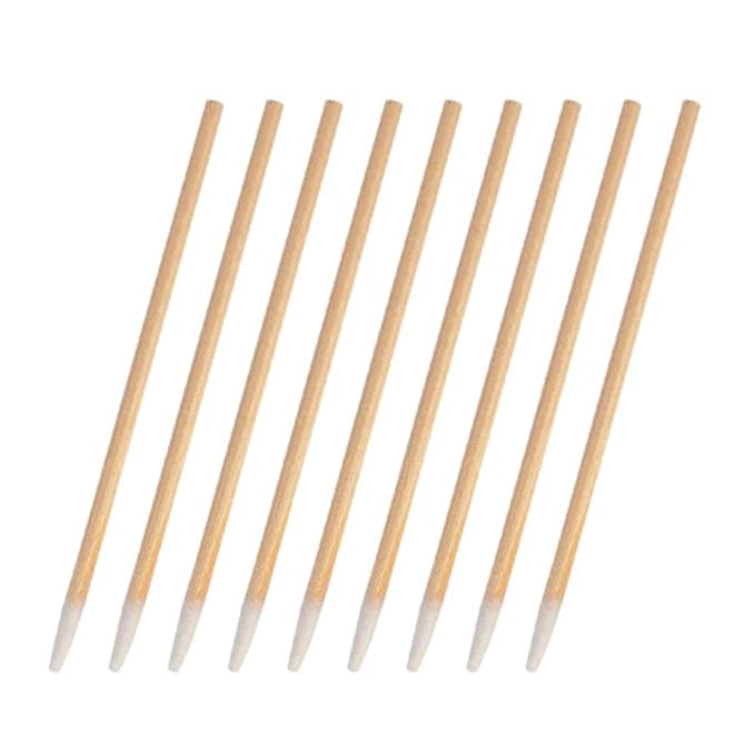 100 pezzi/confezione di strumenti per la pulizia del bastoncino di cotone con testa singola, Singal Head Cotton Swab