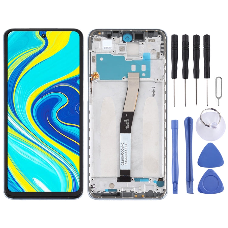 LCD Screen and Digitizer Full Assembly with Frame for Xiaomi Redmi Note 9S / Redmi Note 9 Pro Max / Redmi Note 9 Pro (India) / Redmi Note 9 Pro / Note 10 Lite, For Xiaomi Redmi Note 9S