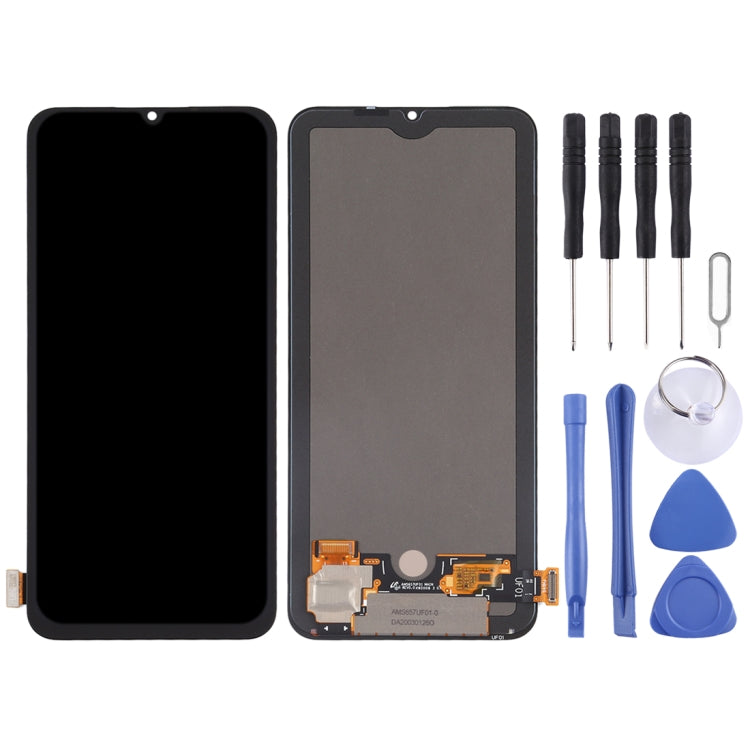 Schermo LCD originale in materiale AMOLED e digitalizzatore assemblaggio completo per Xiaomi Mi 10 Lite 5G, For Xiaomi Mi 10 Lite 5G(Original)