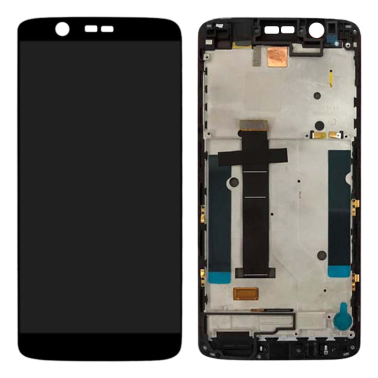 Schermo LCD e digitalizzatore assemblaggio completo con cornice per ZTE Axon 7 Mini / B2017 / B2017G, For ZTE Axon 7 Mini