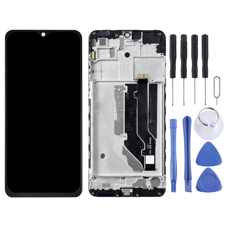 LCD Screen and Digitizer Complete Assembly with Frame for ZTE Blade 20 Smart / V1050, For ZTE Blade 20 Smart