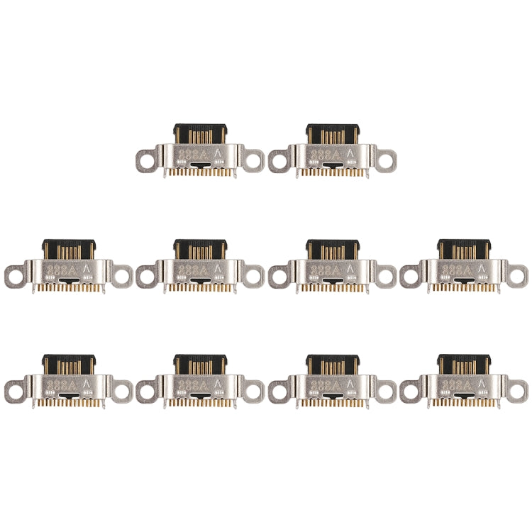 For Meizu 16X / Meilan 5 10pcs Charging Port Connector, For Meizu Meilan 5