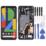 Schermo LCD e digitalizzatore assemblato completo con cornice per Google Pixel 4XL, For Google Pixel 4XL(with Frame)