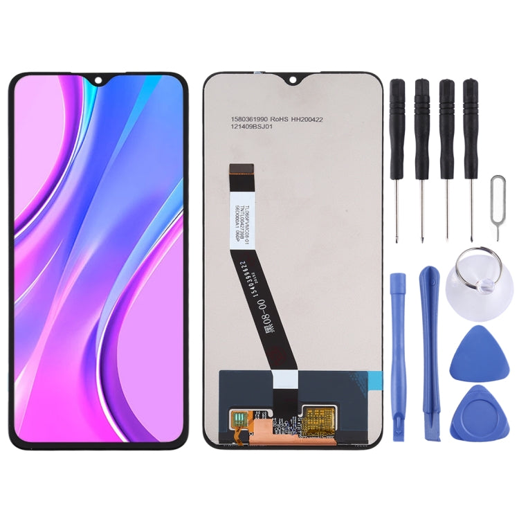 LCD Screen and Digitizer Full Assembly for Xiaomi Redmi 9/Redmi 9 Prime/Poco M2, For Xiaomi Redmi 9