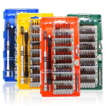 Kit di strumenti di riparazione punte per cacciavite di precisione in acciaio per utensili S2 60 in 1, 60 in 1 (Orange), 60 in 1 (Green), 60 in 1 (Blue), 60 in 1 (Yellow)