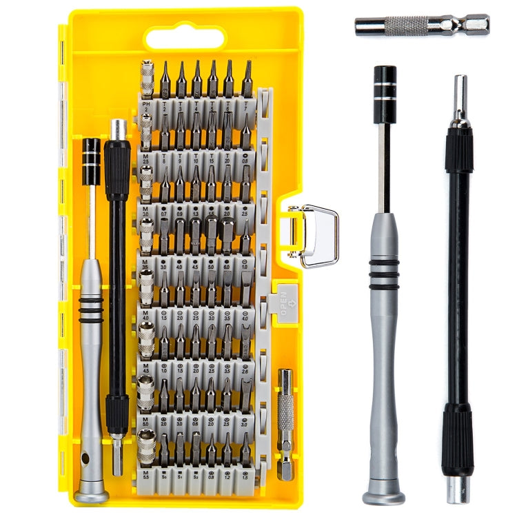 60 in 1 S2 Tool Steel Precision Screwdriver Bits Repair Tool Kit, 60 in 1 (Orange), 60 in 1 (Green), 60 in 1 (Blue), 60 in 1 (Yellow)