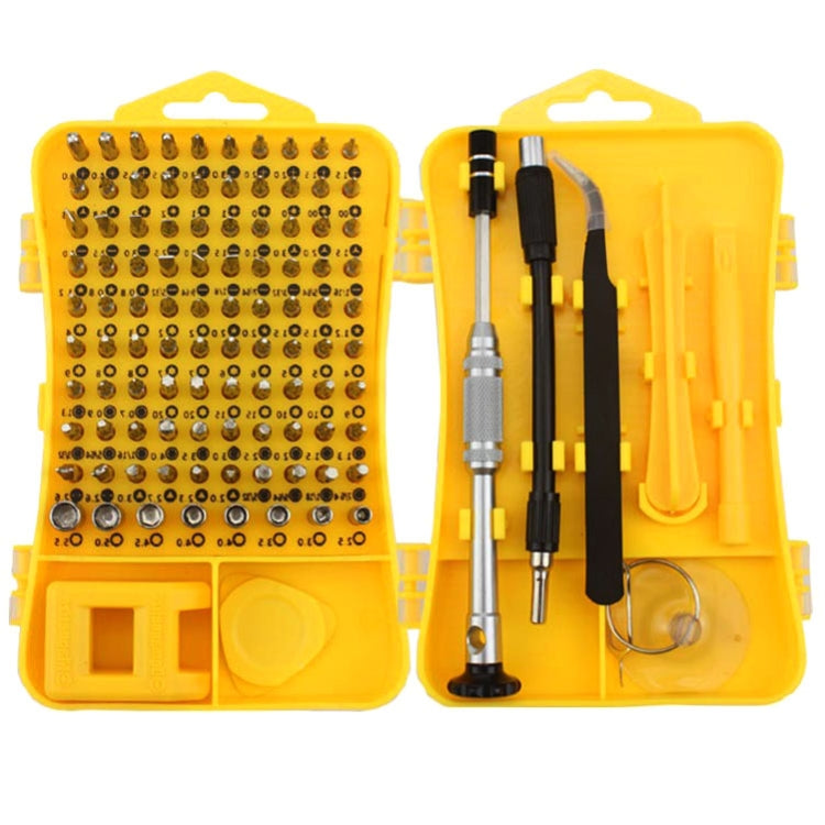 Kit di strumenti di riparazione punte per cacciavite di precisione in acciaio per utensili S2 108 in 1, 108 in 1