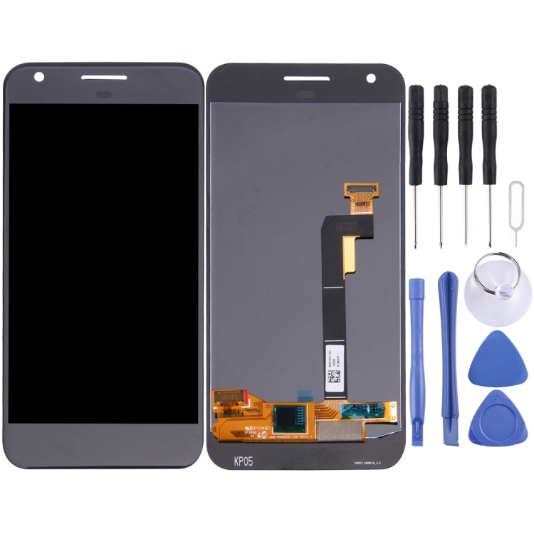 Schermo LCD e digitalizzatore assemblaggio completo per Google Pixel / Nexus S1, For Pixel Black, For Pixel White