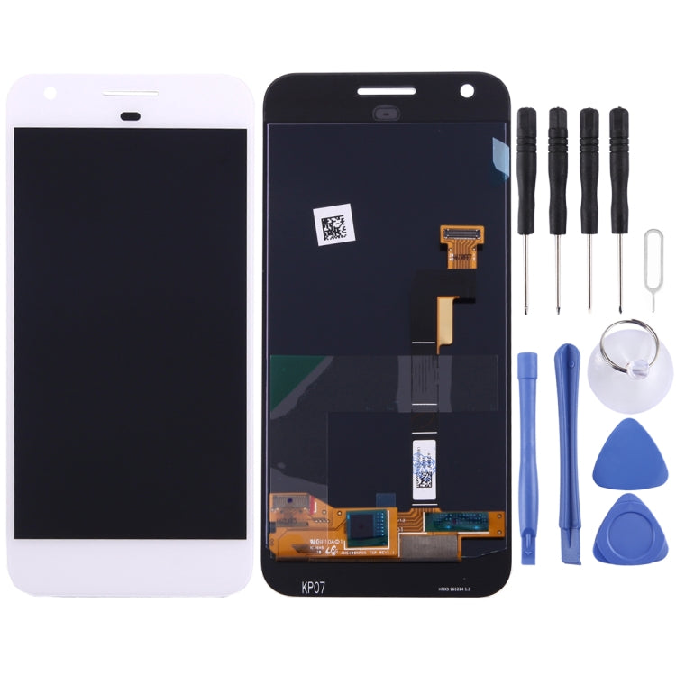 LCD Screen and Digitizer Full Assembly for Google Pixel / Nexus S1, For Pixel Black, For Pixel White