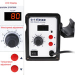 Stazione saldatura ad aria calda Kaisi K-858D EU Plug