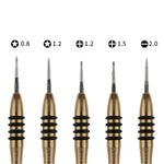 Kaisi K-5222 7 in 1 Plastic Opening Pick + Precision Screwdriver Set Repair Kit for Tablet PC and Cell Phone, K-5222