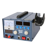 Kaisi K-863D Stazione di saldatura SMD 3 in 1 con pistola ad aria calda Stazione di rilavorazione SMD con alimentatore CC 3A per macchina di riparazione saldatura PCB del telefono, spina americana, K-863D, US Plug, K-863D, EU Plug