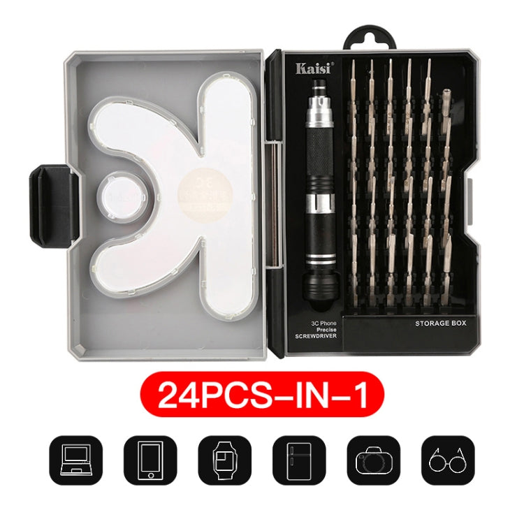 Kaisi KS-1726 Set di cacciaviti di precisione multifunzione 24 in 1, KS-1726