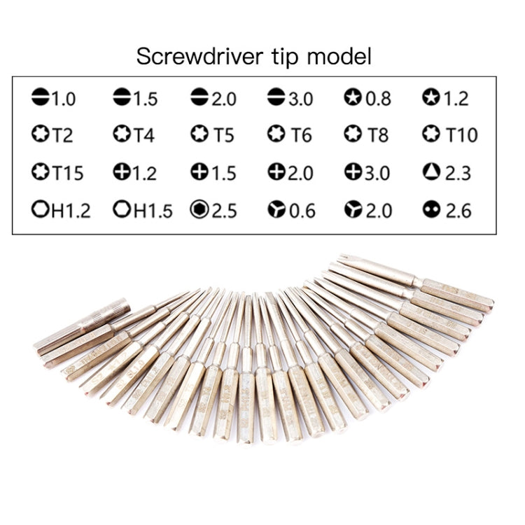 Kaisi KS-1726 24 in 1 Multifunction Precision Screwdriver Set, KS-1726