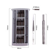 Kaisi K-3022A Set di cacciaviti ad alta precisione 22 in1 Punte per cacciavite magnetiche, K-3022A, K-3022B