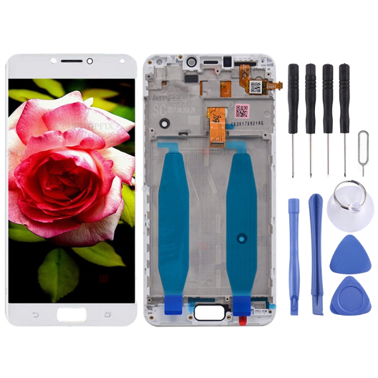 LCD Screen and Digitizer Full Assembly with Frame for Asus Zenfone 4 Max ZC554KL X00ID, For Asus ZC554KL, For Asus Zenfone 4 Max ZC554KL