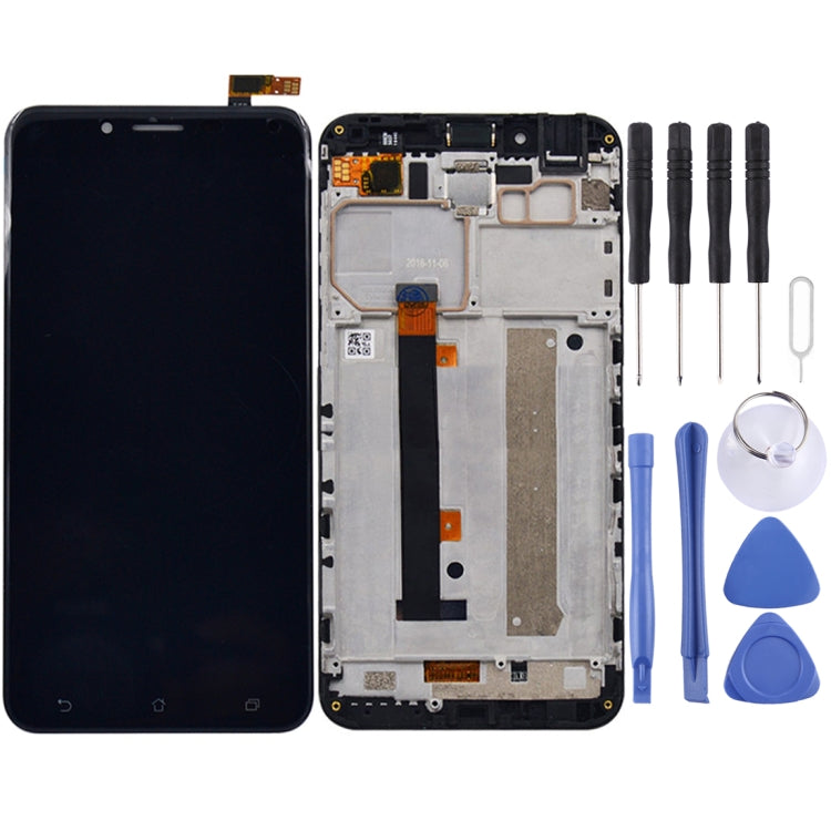 LCD Screen and Digitizer Full Assembly with Frame for Asus Zenfone 3 Max ZC553KL / X00D, For Asus ZC553KL, For Asus Zenfone 3 Max ZC553KL