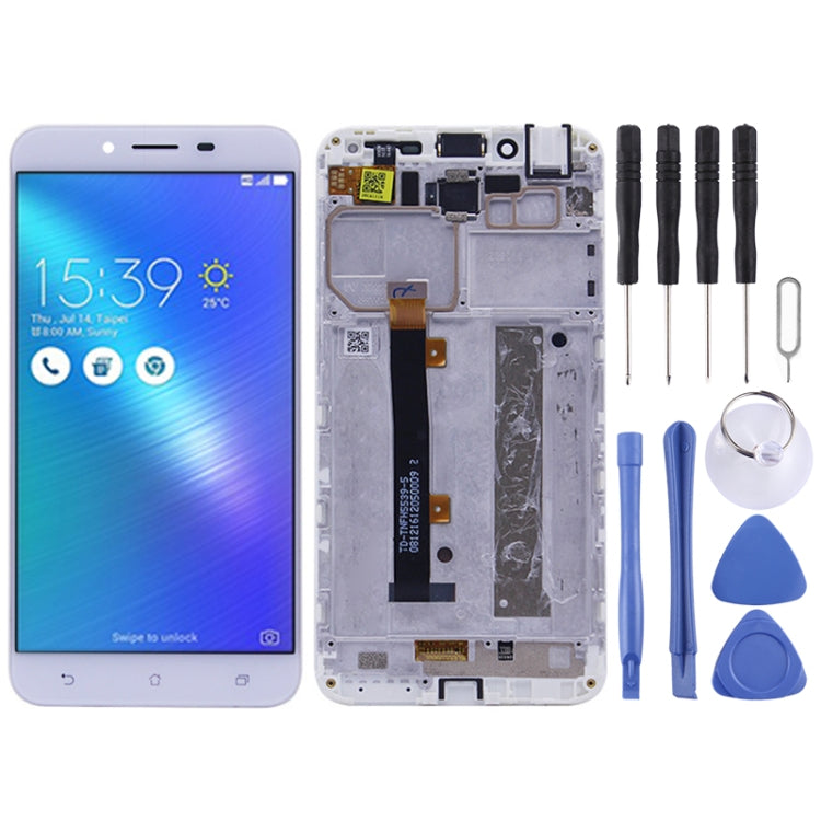 LCD Screen and Digitizer Full Assembly with Frame for Asus Zenfone 3 Max ZC553KL / X00D, For Asus ZC553KL, For Asus Zenfone 3 Max ZC553KL