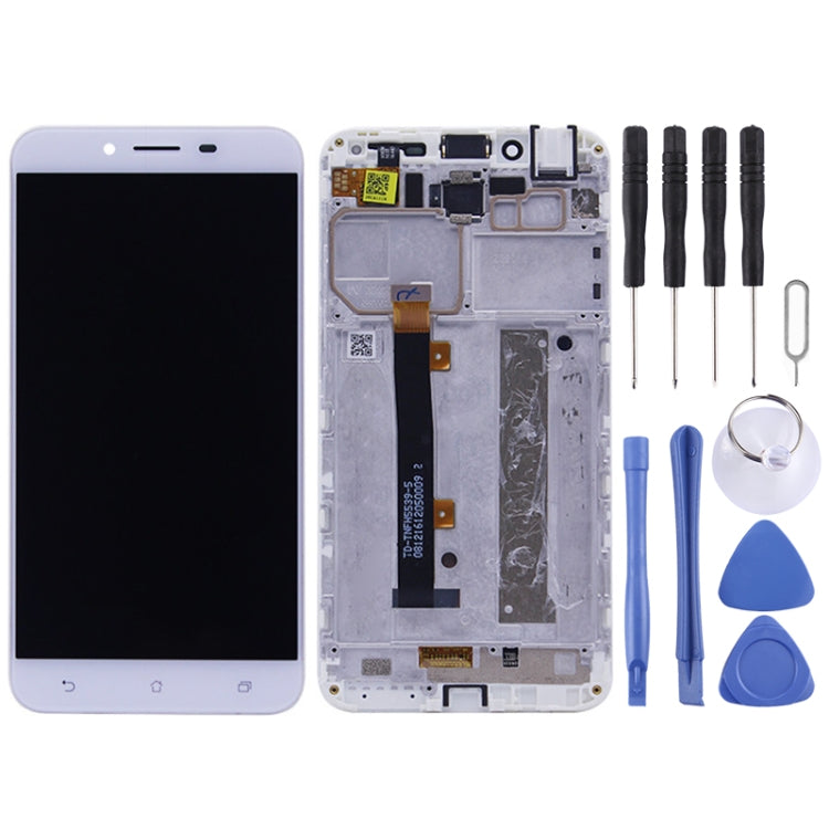 LCD Screen and Digitizer Full Assembly with Frame for Asus Zenfone 3 Max ZC553KL / X00D, For Asus ZC553KL, For Asus Zenfone 3 Max ZC553KL