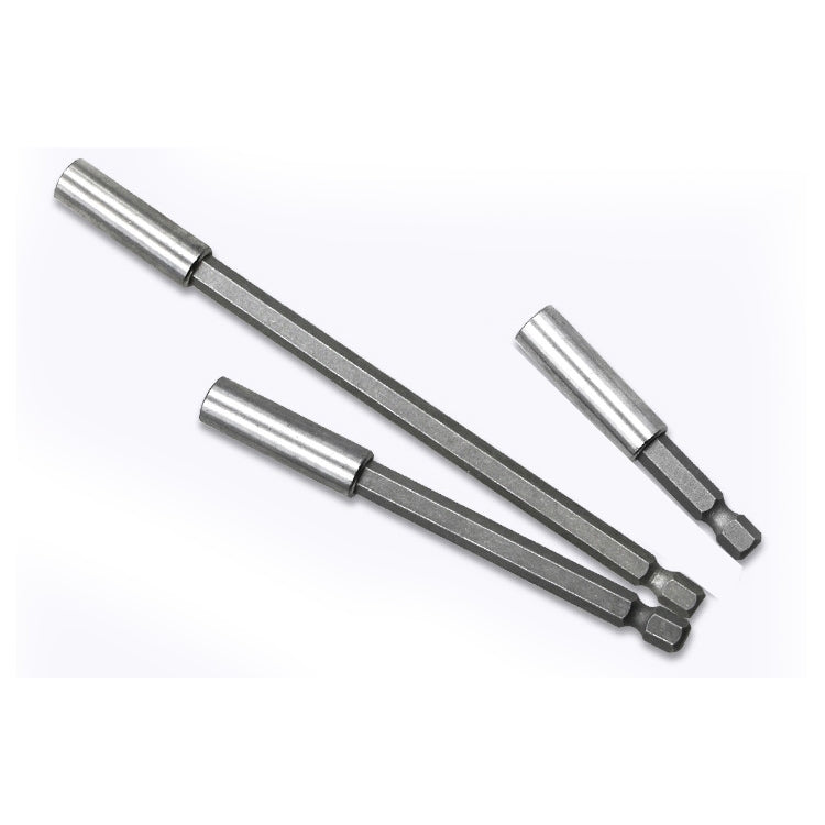 Giunto a rotazione rapida con manicotto per asta di prolunga per trapano a pistola ad alto magnetismo con testa di batch elettrica 3 in 1 1/4, lunghezza: 60/100/150 mm, 60/100/150mm Joint