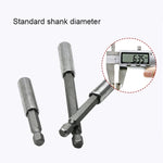 Giunto a rotazione rapida con manicotto per asta di prolunga per trapano a pistola ad alto magnetismo con testa di batch elettrica 3 in 1 1/4, lunghezza: 60/100/150 mm, 60/100/150mm Joint