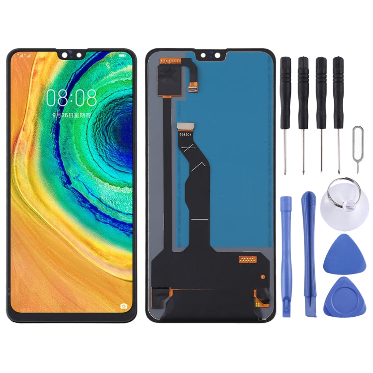 Schermo LCD in materiale TFT e digitalizzatore assemblaggio completo (Not160;Supporto160;Impronta digitale160;Identificazione) per Huawei Mate 30, For Huawei Mate 30(TFT Material)