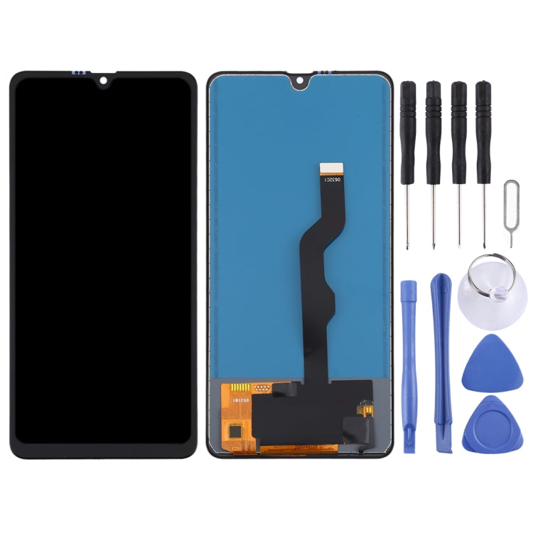 Schermo LCD in materiale TFT e digitalizzatore assemblaggio completo (non supporta l'identificazione delle impronte digitali) per Huawei Mate 20 X, For Huawei Mate 20 X(TFT Material)