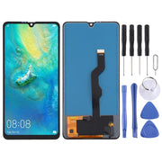 Schermo LCD in materiale TFT e digitalizzatore assemblaggio completo (non supporta l'identificazione delle impronte digitali) per Huawei Mate 20 X, For Huawei Mate 20 X(TFT Material)
