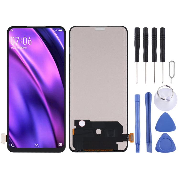 TFT Material Front LCD Screen and Digitizer Full Assembly (Not Support Fingerprint Identification) for Vivo NEX Dual Display, For Vivo NEX Dual Display(TFT)