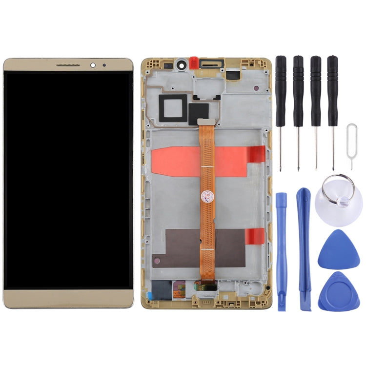 For Huawei Mate 8 LCD Screen and Digitizer Full Assembly with Frame, Mate 8, For Huawei Mate 8