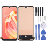 Schermo LCD in materiale TFT e digitalizzatore assemblaggio completo per OPPO Reno3 / A91 / F15 / F17, non supporta l'identificazione delle impronte digitali, For OPPO Reno3 / A91(TFT)