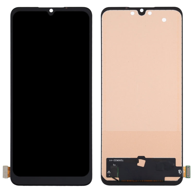 Schermo LCD in materiale TFT e digitalizzatore assemblaggio completo per OPPO Reno3 / A91 / F15 / F17, non supporta l'identificazione delle impronte digitali, For OPPO Reno3 / A91(TFT)