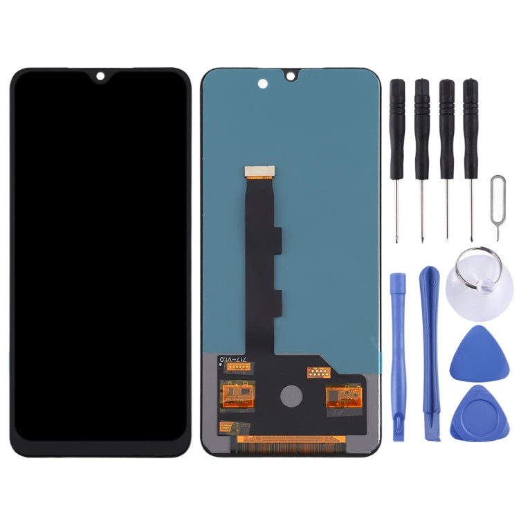 Schermo LCD in materiale TFT e digitalizzatore assemblaggio completo (non supporta l'identificazione delle impronte digitali) per Xiaomi Mi 9 SE, For Xiaomi Mi 9 SE(TFT Material)