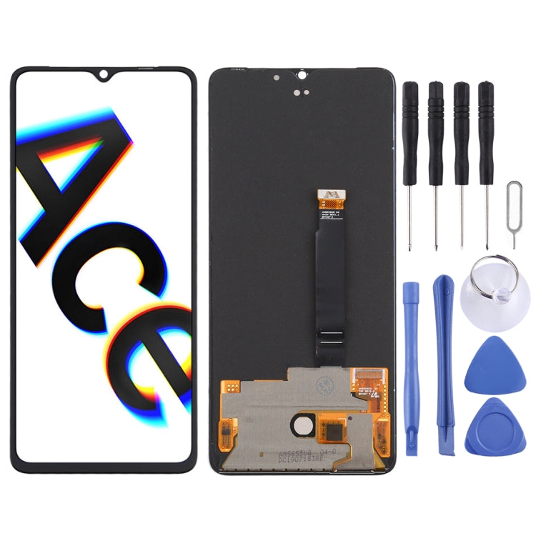 Original LCD Screen and Digitizer Full Assembly for OPPO Reno ACE / Realme X2 Pro, For OPPO Reno ACE(Original)