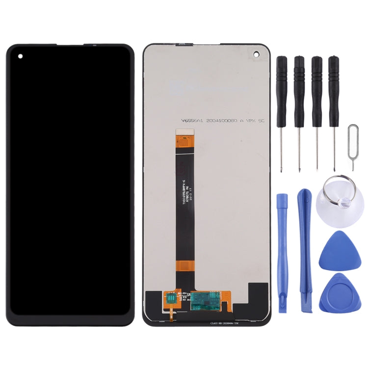 LCD Screen and Digitizer Full Assembly for LG K51s LMK510EMW LM-K510EMW, For LG K51s