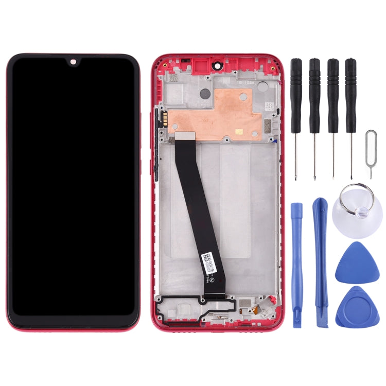 Schermo LCD e digitalizzatore assemblaggio completo con cornice per Xiaomi Redmi 7, For Redmi 7, For Xiaomi Redmi 7