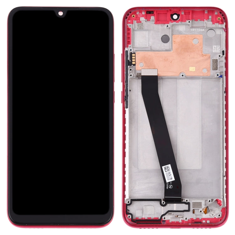 LCD Screen and Digitizer Full Assembly with Frame for Xiaomi Redmi 7, For Redmi 7, For Xiaomi Redmi 7