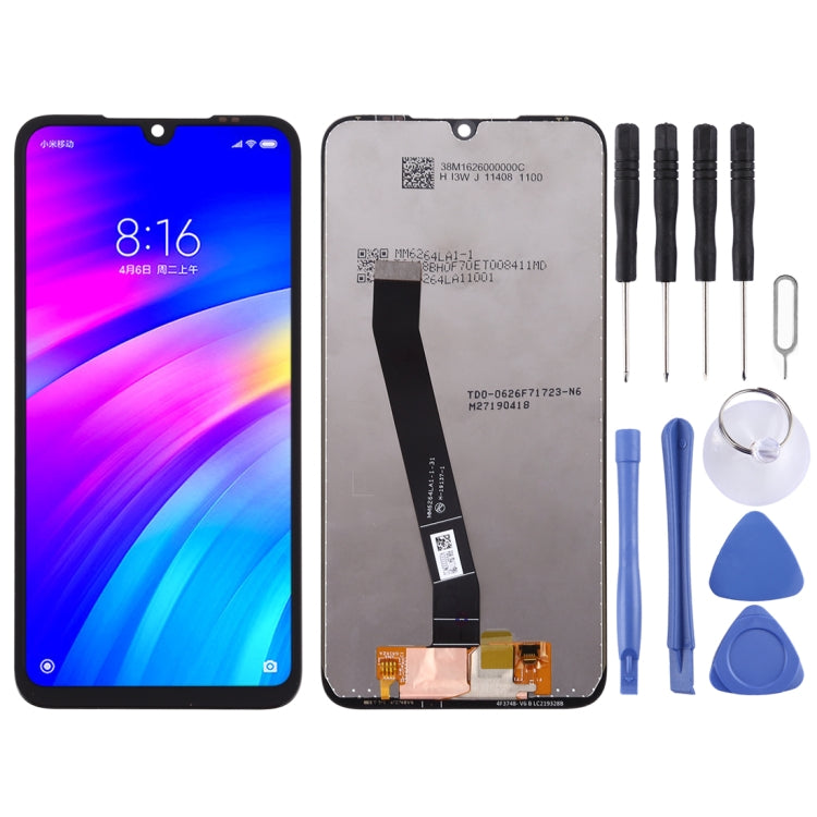 LCD Screen and Digitizer Full Assembly for Xiaomi Redmi 7, For Redmi 7