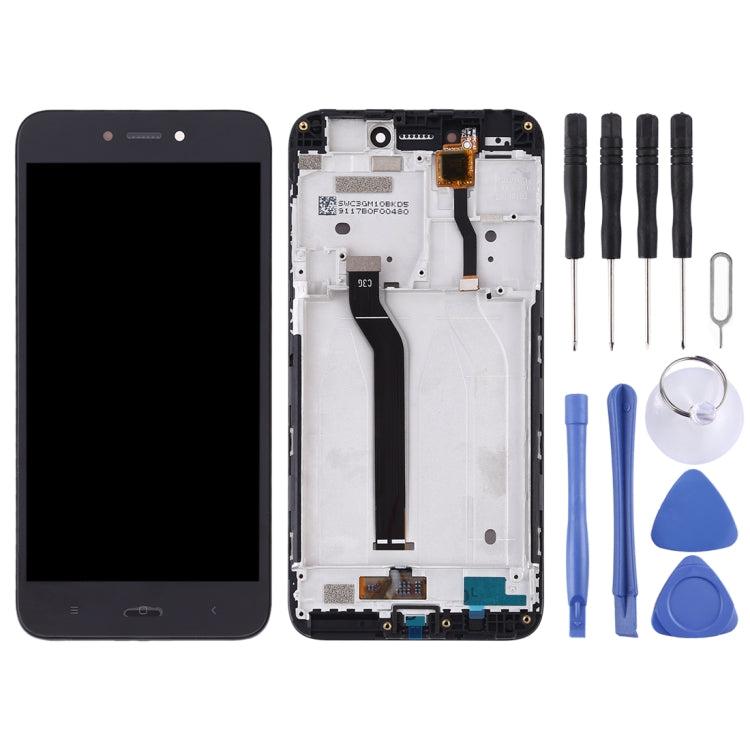 LCD Screen and Digitizer Full Assembly with Frame for Xiaomi Redmi Go, For Xiaomi Redmi Go