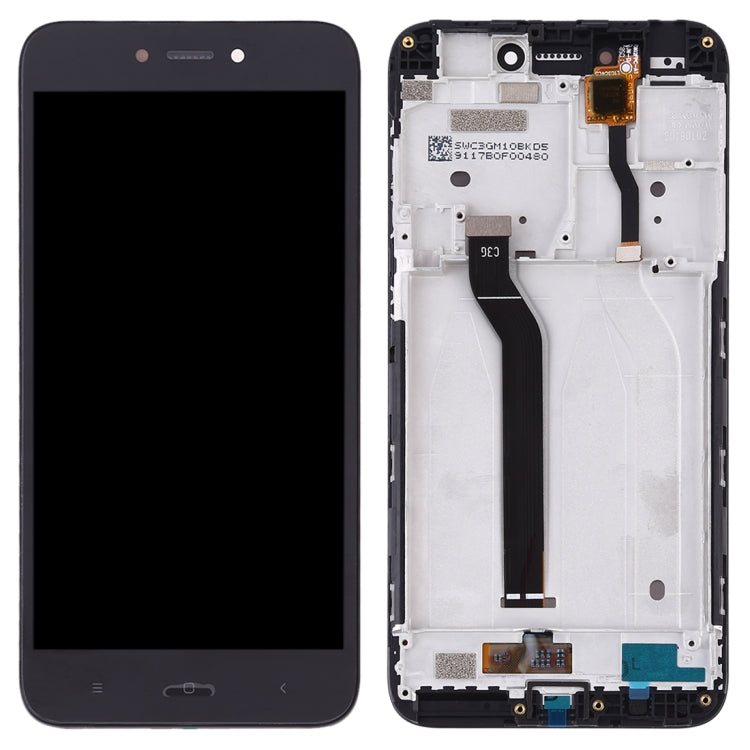 LCD Screen and Digitizer Full Assembly with Frame for Xiaomi Redmi Go, For Xiaomi Redmi Go