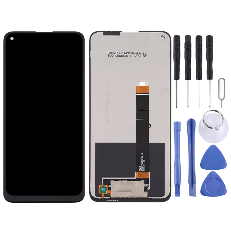 LCD Screen and Digitizer Full Assembly for LG K61 LMQ630EAW LM-Q630EAW, For LG K61