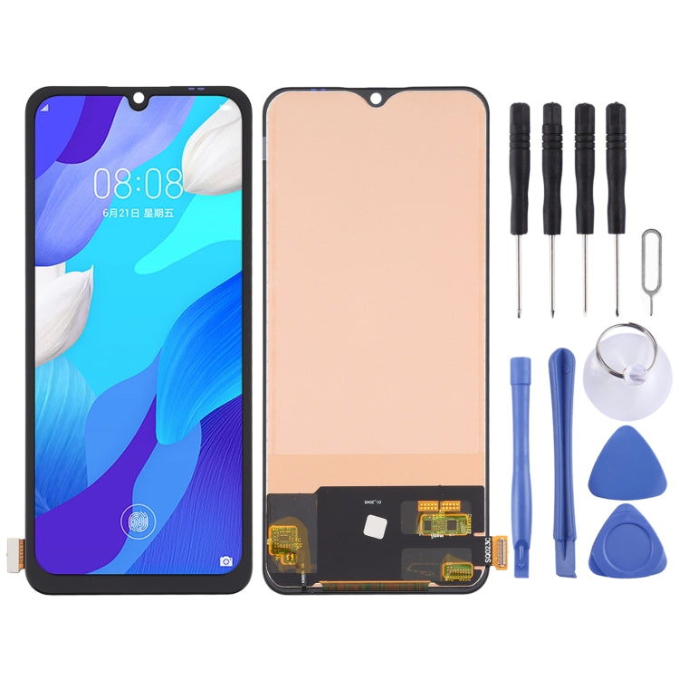 TFT Material LCD Screen and Digitizer Full Assembly (Not Support Fingerprint Identification) for Huawei Nova 5 Pro / Nova 5, For Huawei Nova 5 Pro (TFT)