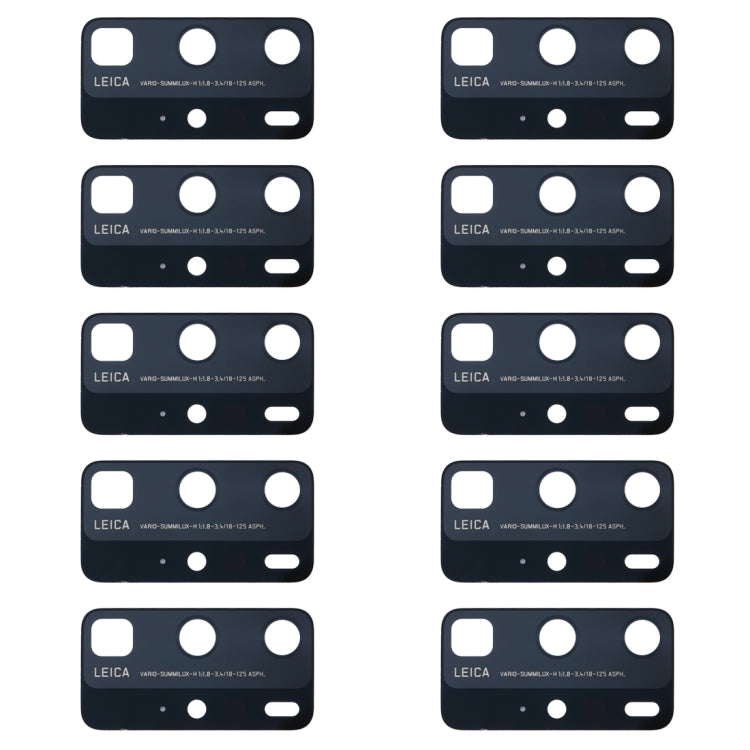 For Huawei P40 Pro 10pcs Rear Camera Lens, For Huawei P40 Pro