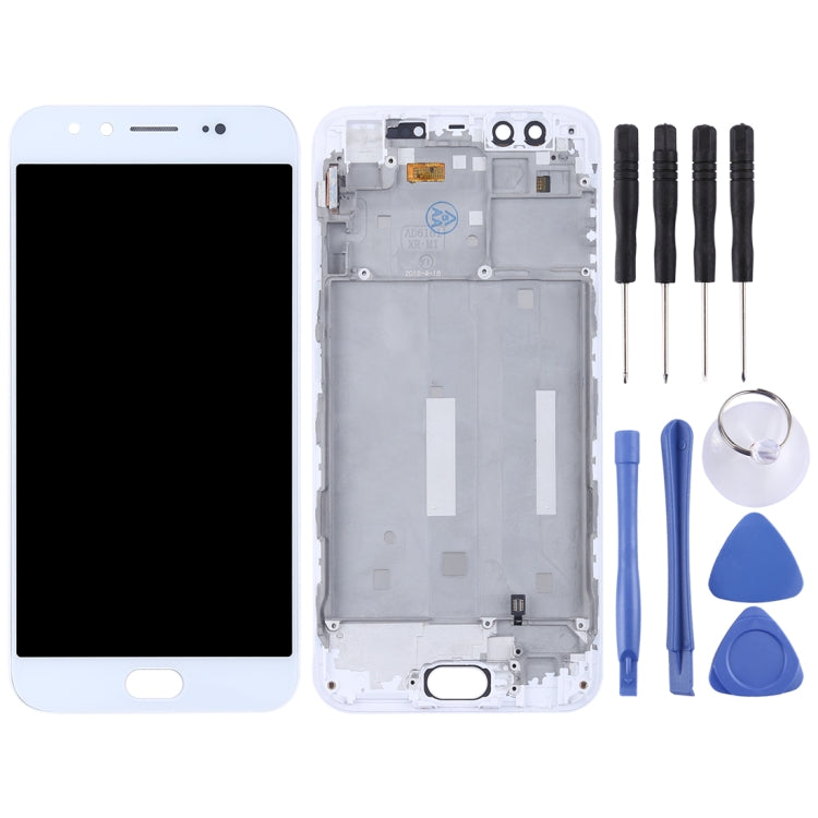 LCD Screen and Digitizer TFT Material Full Assembly with Frame for Vivo X9/X9s, For Vivo X9/X9s with Frame