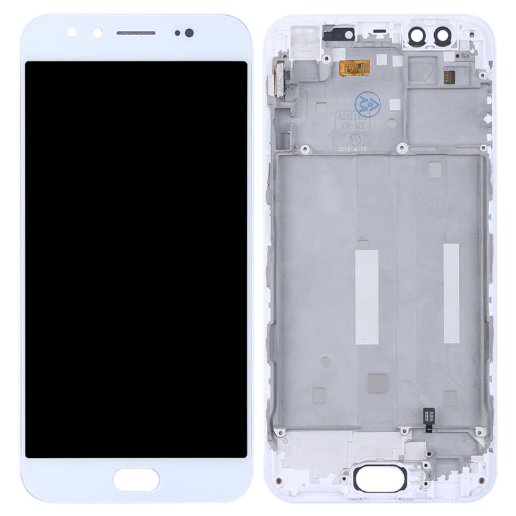 LCD Screen and Digitizer TFT Material Full Assembly with Frame for Vivo X9/X9s, For Vivo X9/X9s with Frame