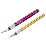 WLXY WL-9312 Kit coltello da intaglio, lunghezza coltello: 15/14,5 cm, WL-9312