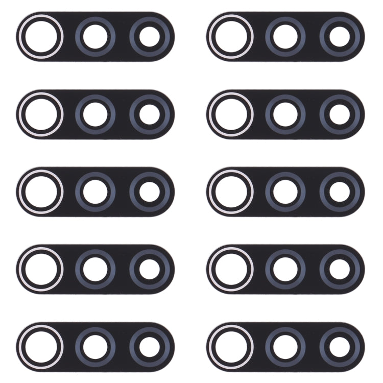 10pcs Rear Camera Lens for Xiaomi Redmi 9/Redmi 9 Prime/Xiaomi Poco M2, For Xiaomi Redmi 9