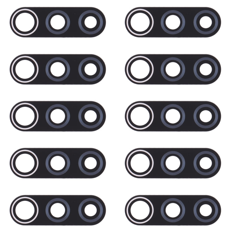 10pcs Rear Camera Lens for Xiaomi Redmi 9/Redmi 9 Prime/Xiaomi Poco M2, For Xiaomi Redmi 9