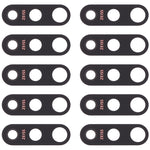 10pcs Rear Camera Lens For Nokia X71 / 8.1 Plus / TA-1167 / TA-1188, For Nokia X71 / 8.1 Plus
