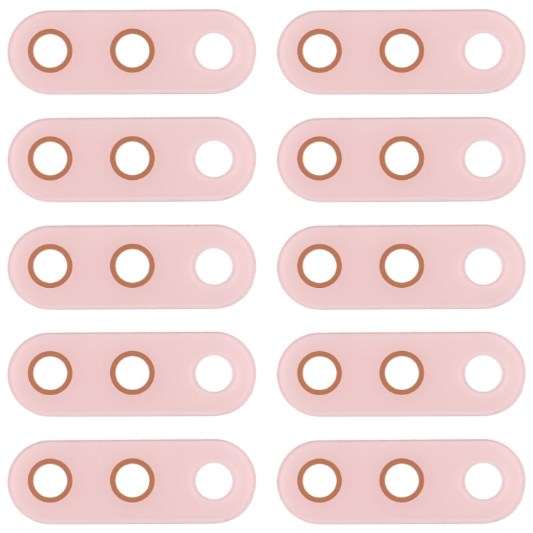 Obiettivo fotocamera posteriore da 10 pezzi per Nokia 4.2 / TA-1184 / TA-1133 / TA-1149 / TA-1150 / TA-1157, For Nokia 4.2, For Nokia 4.2 (Pink)